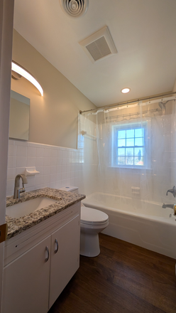 Bathroom - newly updated in downtown Christiansburg