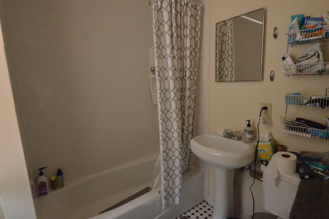 Bahroom - Essential Charming Well lit Studio on Westland Ave Avail 9/1/26 Apartments