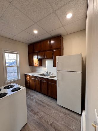 kitchen - One bed with heat and hot water included just over the East Side blocks from Blackstone Blvd.