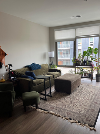 Living Room (Angle 1) - 1 Bedroom Lease Transfer in an Aster 2x2 (Close to campus, brand-new building) Apartments