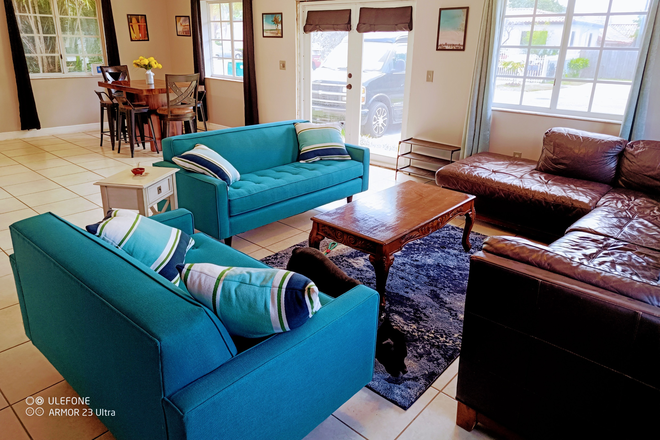 Living room - 10 mins walk to Douglas Road Station