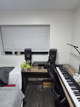 Bedroom - Fully Furnished - Mission Hill private room Apartments
