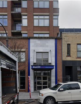 Front of building - Spacious 2 bedroom apartment a block from GSU