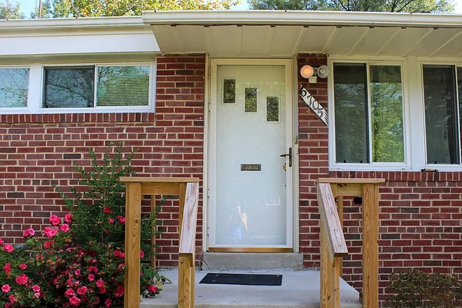 Front view - Close + Spacious House--5 Bedrooms, 2 Baths  Available Now