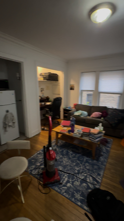 Living Area and Closet - Spacious Studio Apartment 5 minute walk to Campus