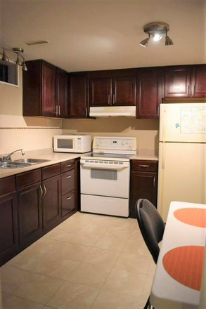 Kitchen - Furnished 2 Bed 1Bath Private Basement Apt | All Utilities, Wifi Incl | Close to 95A TTC Bus Stop