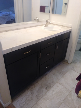 vanity - Bright 3-Bedroom Ranch Home with Fenced Yard