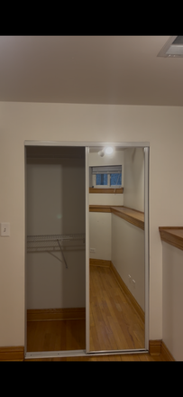 Mirror in Room - ROOM FOR RENT (UNFURNISHED) | ROOMMATE WANTED (FEMALE) | AVAILABLE NOW | 728 S. Laflin St Apt #1M
