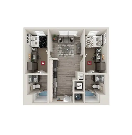 Floorplan - The Standard at State College