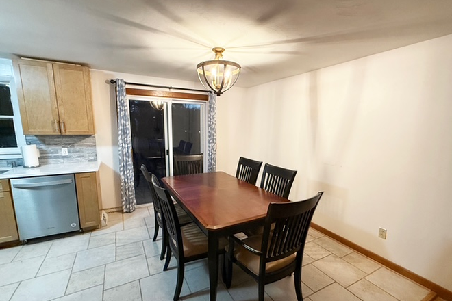 Dining Area - New to market in Narragansett! Available now for Spring '26 semester. Private Beach Assoc N House