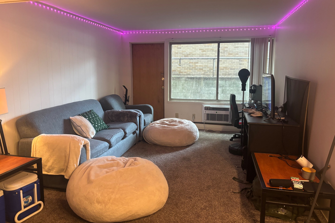 Living Room View - University Terrace DTN Apartments
