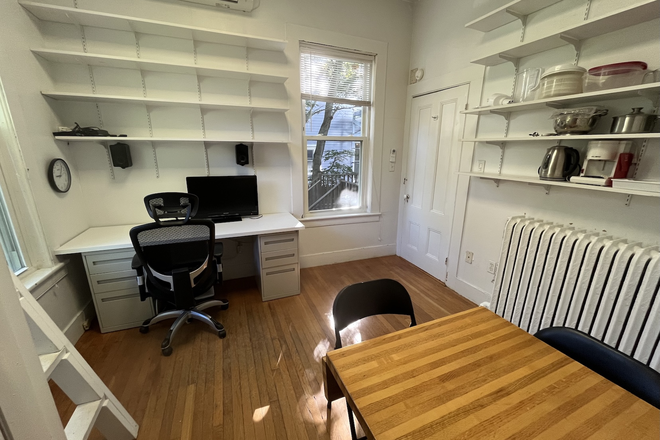 view of room from loft bed - Furn Studio 1st fl. w utilit & AC; Port Sq; wash, dry, bath, kitch, refrig. ceram cooktp, Intnet, TV House