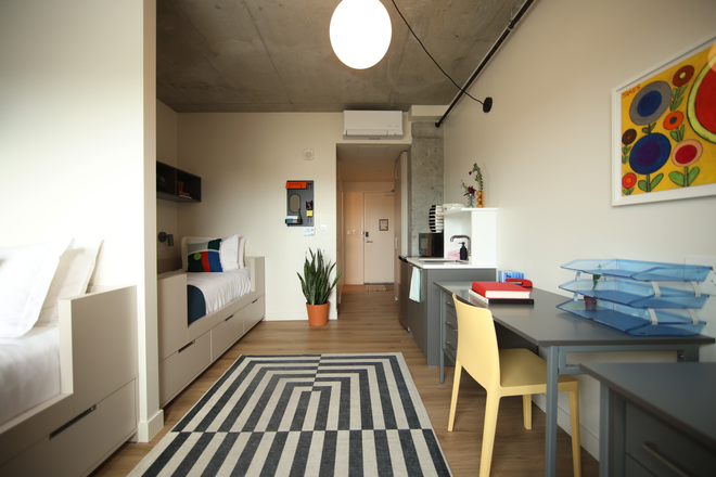 Dorm room - Bard NYC Dormitory
