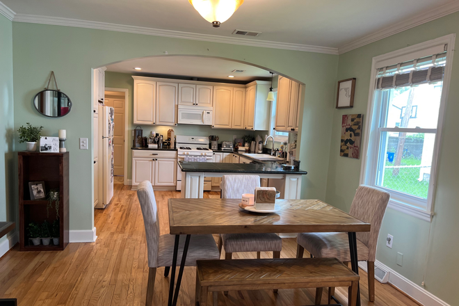 Open Floor plan and updated kitchen. - Wagener Terrace House/13 Darlington Ave  3 bedroom 2bath with fenced yard