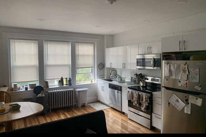 Kitchen - 1 Bedroom Available Right on Green Line by 9/1