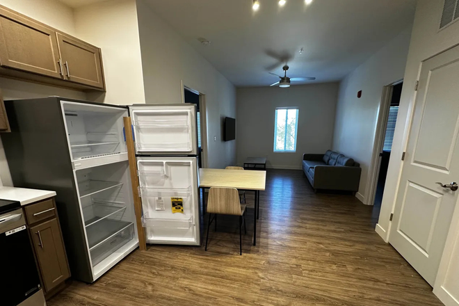 Kitchen + Living area - Eschre Apartments