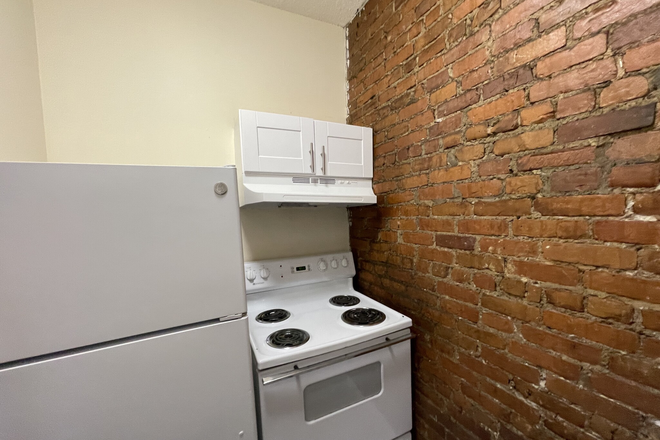 Kitchen - 2 Bed Mission Hill - No Broker Fee - Beautiful Exposed Brick! Apartments