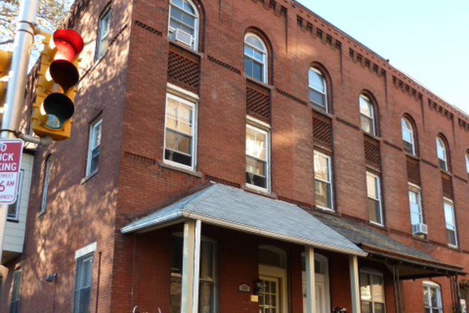 Building facade. - 224 South 43rd Street