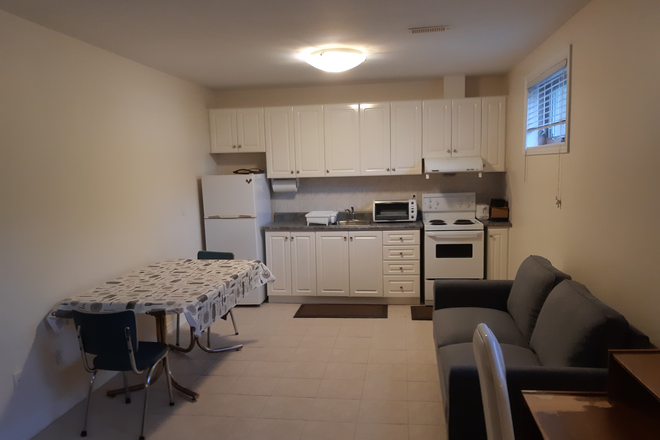 Kitchen - One Bedroom Basement Apartment. All Utilities. Separate Entrance. 7 min walk to Sheppard We