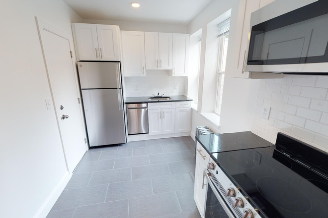 Visit hubrealtyproperties.com - Beautiful 1 bedroom, brand new kitchen and bath, deck, close to the T and BC shuttle Apartments