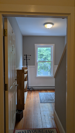 Entry/mudroom - Furnished 2BR/1BA · 10-min walk to campus · Sept 1 · Parking included Condo