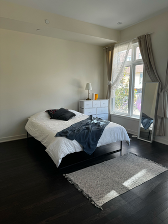 Bedroom B: $1,400 Private room w/ double sized bed (Shared bathroom) - Private room in Sackville St, Downtown Toronto! Furnished+Utils!