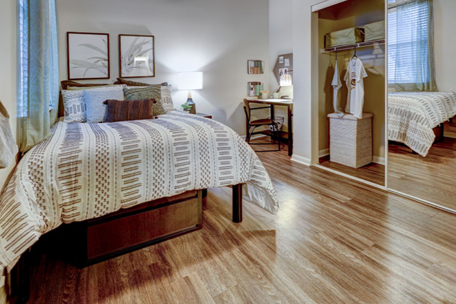 Bedroom view - The Nest Apartments