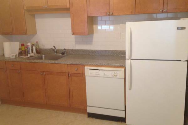 Kitchen - old photo, dishwasher and stove and floor have been replaced - Charming One Bedroom at 79 Kirkland Street Triplex
