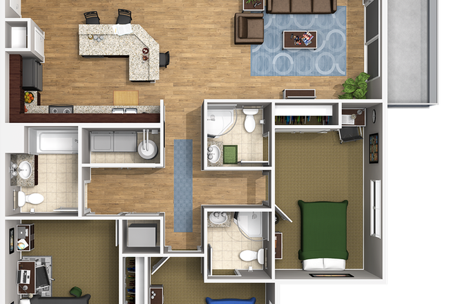 Floor plan - The Lotus