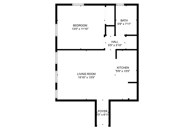 Floorplan - No fee 1 bed near NEU, ht/hw incl, lots of laundry Ref #201941509 Apartments