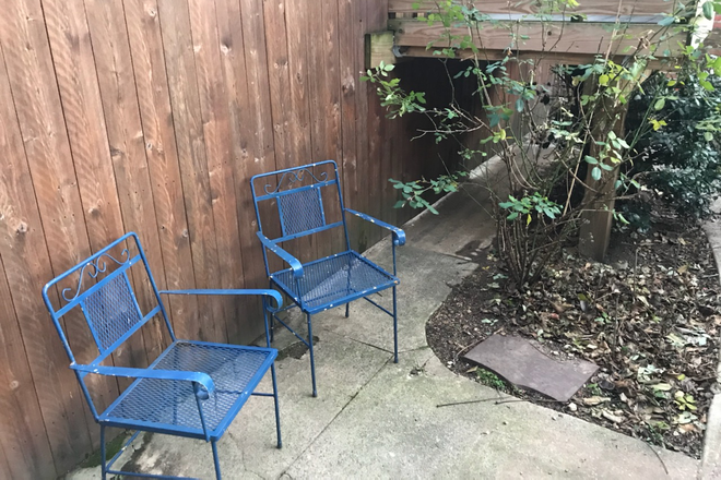 Patio - Newly Renovated Peaceful 1 BR Townhome