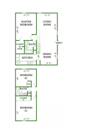 Floor plan - Puffton Village