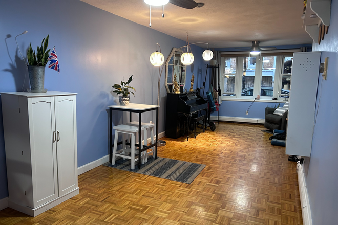 Dining room - Furnished North End 1BR | 3+ Month Stay or 12-Month Lease | Patio + W/D | Condo