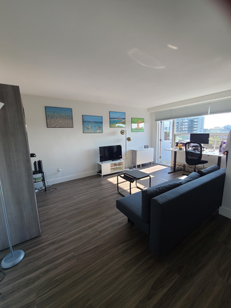 Living room - Beautiful Furnished Studio Apartment for rent  Summer and Fall 2025