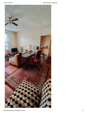 Living room 2 - Fully Furnished - Sunny 1 BR Apt