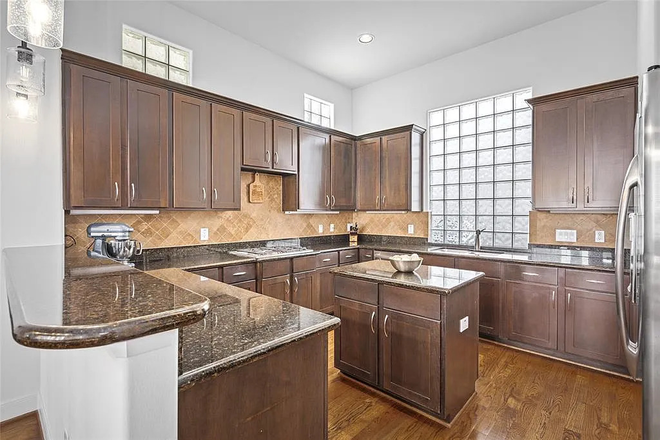 Kitchen - Fully Furnished Bedroom With Private Bathroom
