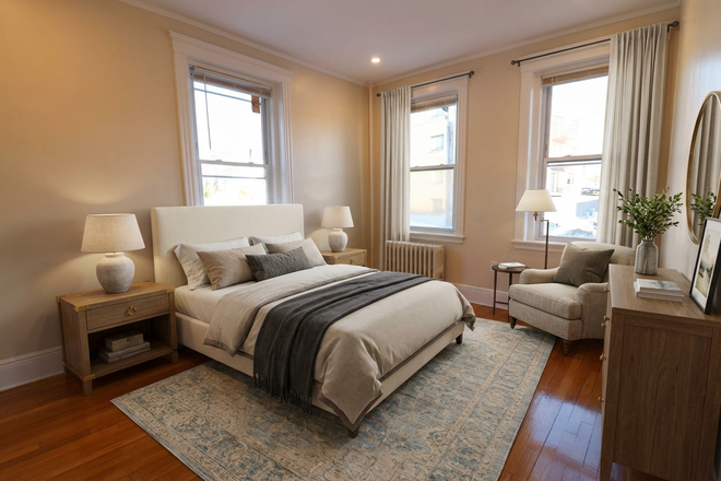 bedroom - Charming Brighton 2 bed with deck and updated kitchen - no fee! Apartments