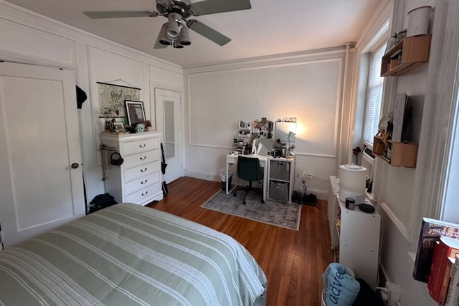 Bedroom - Sunny Bedroom in 2 Bed Brookline Apartment