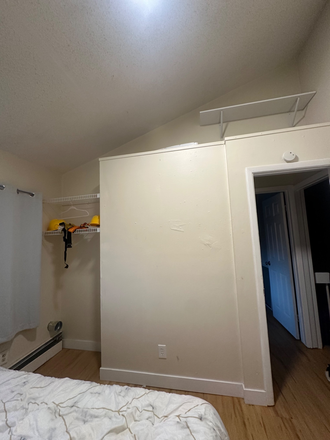 Wall of bedroom - 2 story Apartment on University Hill