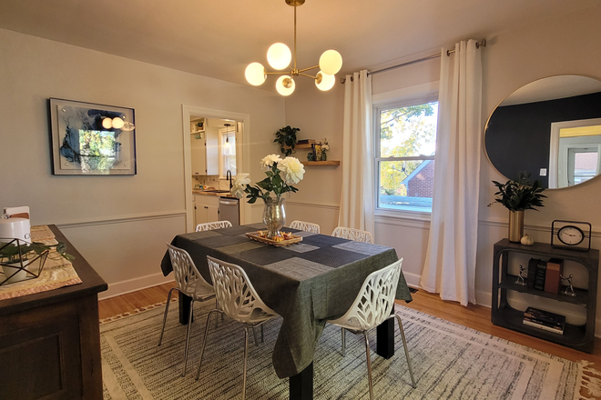 Large dining room - "The Cape" 2 Bed 2 Bath New Home 2 Mi. from Campus