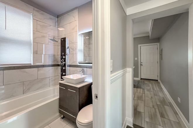 Bathroom - Beautiful Newly remodeled 3 BD near University of Chicago campus and hospital Apartments