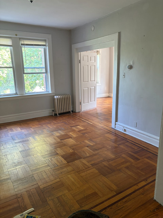 Living room - 2 Bedroom, 1 block west of Seton Hall Apartments