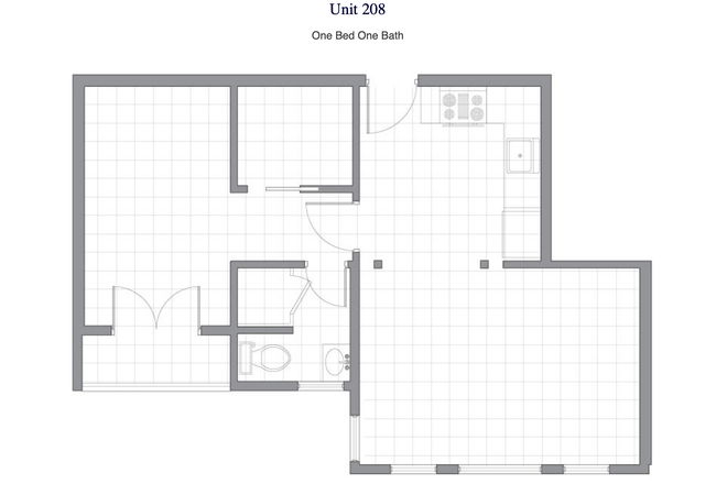Layout - Bratcher and Gray Apartments