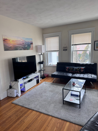 living room - 1 room available in a 3bed 1 bath, driveway. Super close to BC shuttle, bus 65, and green Duplex