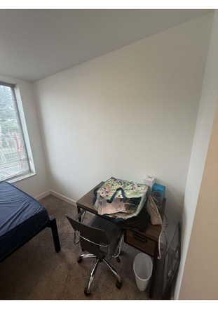 Bedroom bed and desk included - Tempo Apartments