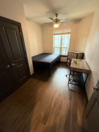 Bedroom with hard floor - Theory Gainesville