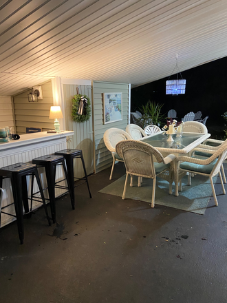 Covered patio - 155 Mettatuxet Road Narragansett, RI 02882 House