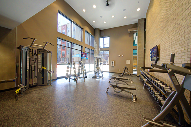Fitness Center - U Centre on College Apartments