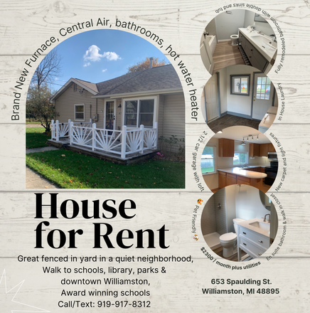 Great House only 20 Min from Campus - 4 BR Cozy House w/ Fenced in Back Yard - Walk Your Kids to School