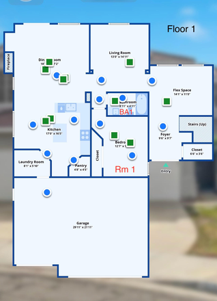 First Floor - 2 Story House 10 minute drive from campus